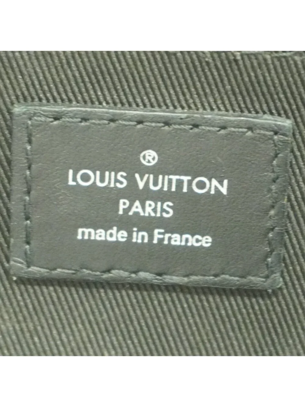 Louis Vuitton Shoulder Bag Monogram Eclipse City Keepall Black Gray